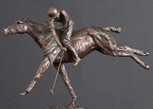 Polo - horse statue