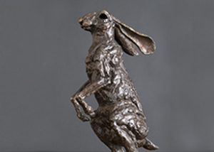 Bronze hare